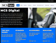 Tablet Screenshot of mcsdigital.co.nz